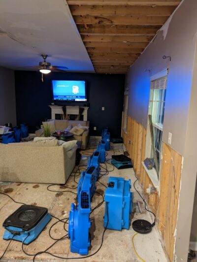 Flood Cleanup by Top To Bottom Renovation