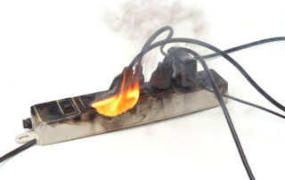 do electrical fires happen immediately?