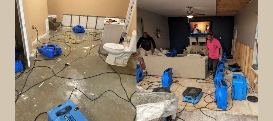 water damage restoration