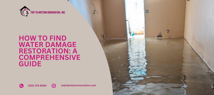 water damage restoration